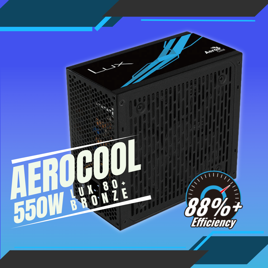 AEROCOOL LUX 550W 80+ BRONZE | Quadra Computer