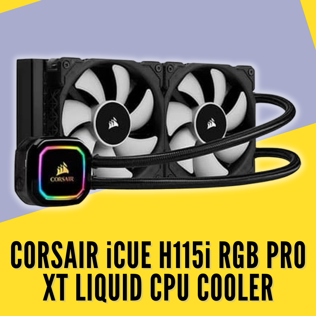 CORSAIR iCUE H115i RGB PRO XT LIQUID CPU COOLER | Quadra Computer