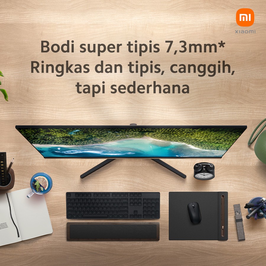 Xiaomi Mi Desktop Monitor 1C 23.8″ Full HD Garansi Resmi | Quadra Computer