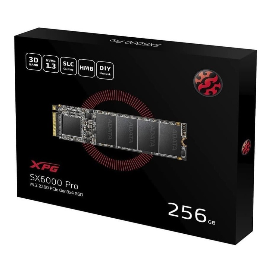 SSD ADATA XPG SX6000 PRO 256GB M.2 NVME | Quadra Computer