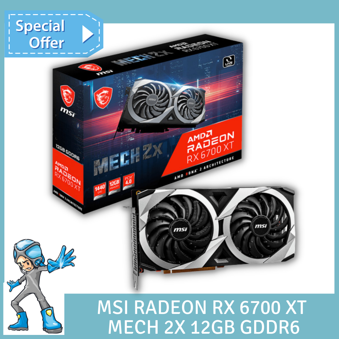Radeon RX 6700 XT MECH 2X 12G（Buy MSI Radeon RX 6700 XT
