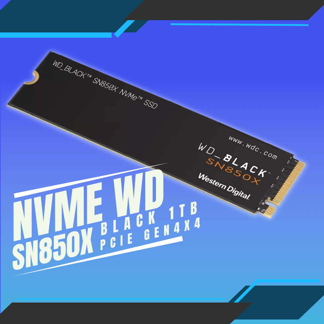 SSD WD Black SN850X 1TB NVMe PCIe Gen 4X4 Works With PlayStation 5 or ...